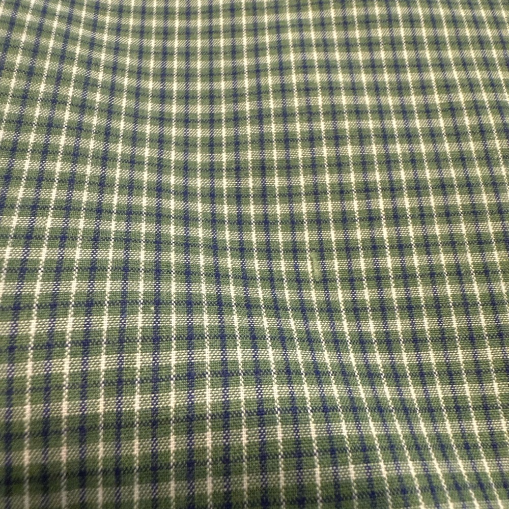 Chaps Green Plaid Casual Shirt - Picture 2 of 5